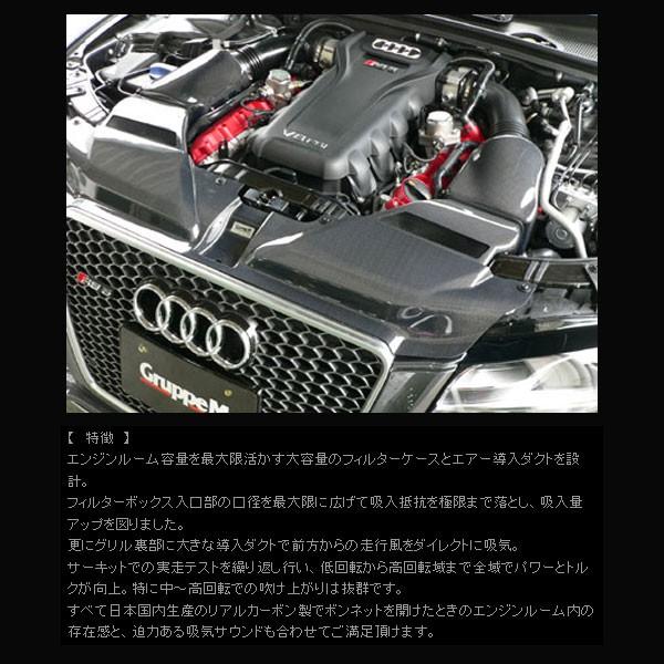GruppeM RAM AIR System アウディ RS5 8T B8 4.2 V8 8TCFSF CFS 2010/9  