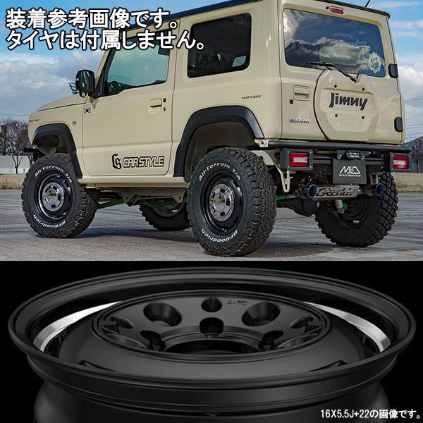 WEDS（ウェッズ） マッドヴァンス07 フルマットブラック 16×5.5J+22 5H