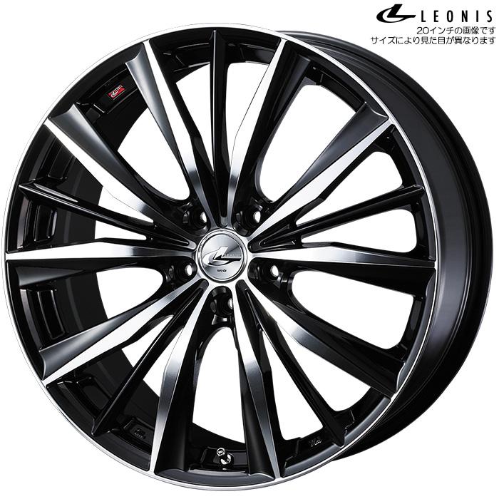 全ての Weds レオニスVX BKMC 2本 17×7.0J+47 5H/114.3 ウェッズ 