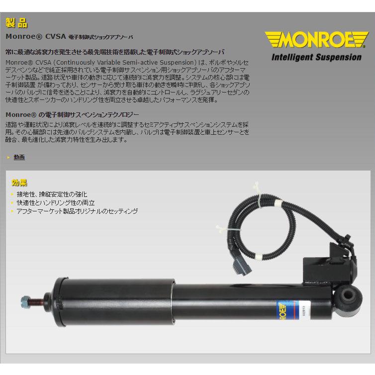 Monroe CVSA 電制ショック ボルボ V70 SB5244W SB5254W 00/3-07 Four-C VOLVO 電調ショック リア用ショック2本 送料無料｜web-carshop｜03