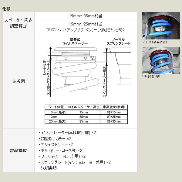 タジマモーターコーポレーション モンスタースポーツ 調整式コイル 