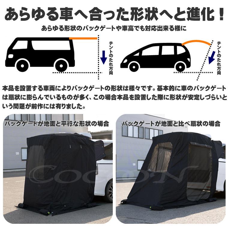 新品未使用　BRAHMS バックゲートテント 楽天市場】BRAHMS バックゲートリビング BG02 リアゲートテント
