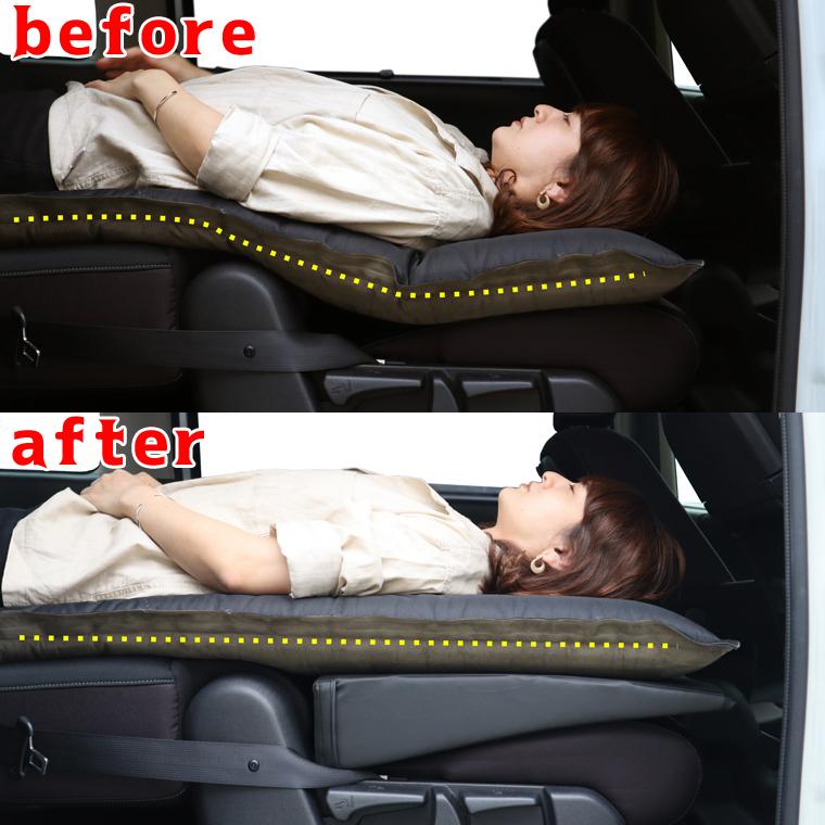すきまクッション 1個 車のシートの段差を解消出来る画期的 すきまクッション 1個 車のシートの段差を解消出来る画期的