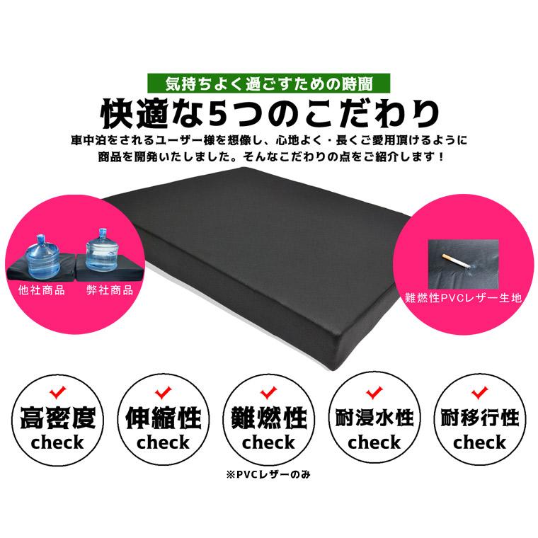 ミツビシ デリカ D:5 CV5W 2・3列目使用 すきまクッション 4個