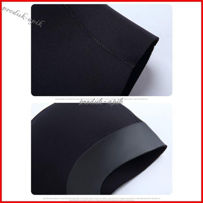 ダイビングフード 5mm 男女兼用 怪我防止 保護 フード サーフフード ダイビング用フード サーフィン ダイビング インナーフード 防寒 保温 厚手 ブラック 5mm ブラック