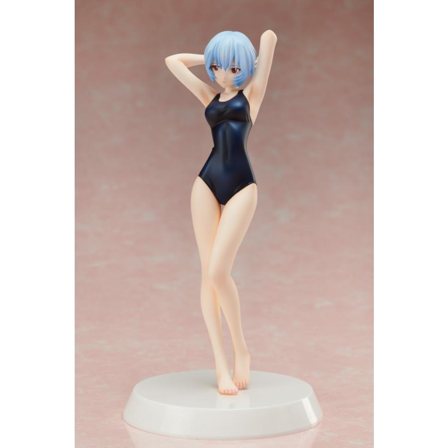 【希少】エヴァンゲリオン　綾波・レイ　スク水　アッセンブル・ヒロインズ　塗装完成 希少】エヴァンゲリオン 綾波・レイ スク水 アッセンブル