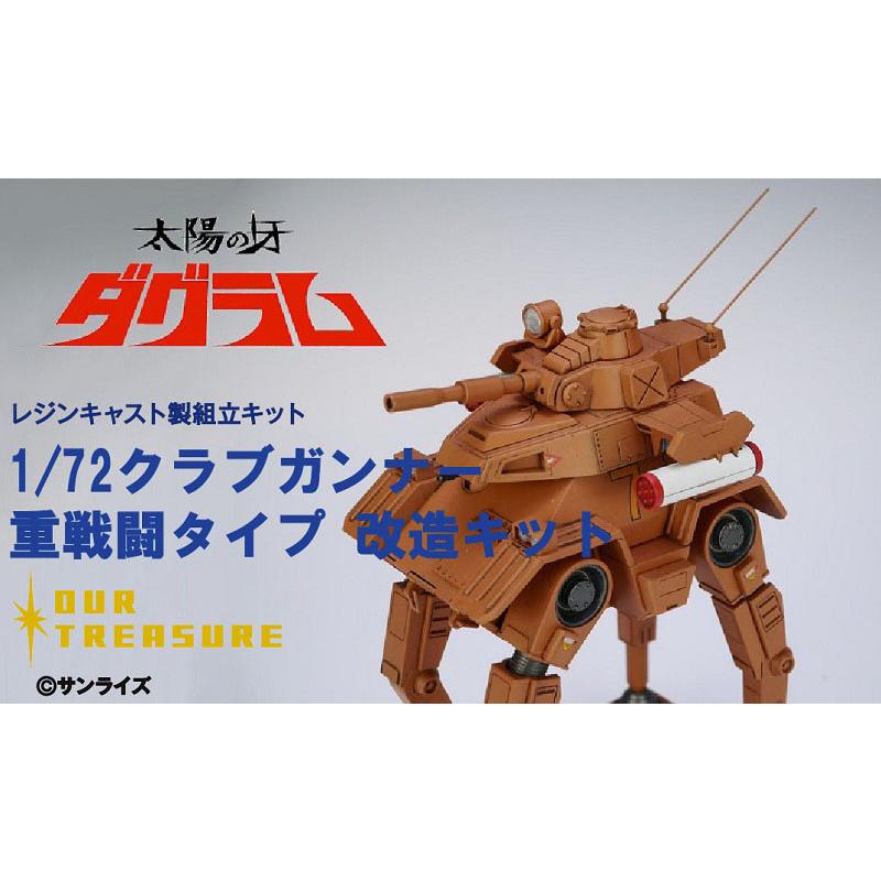 1/72クラブガンナー重戦闘タイプ 改造キット : アワートレジャーYahoo
