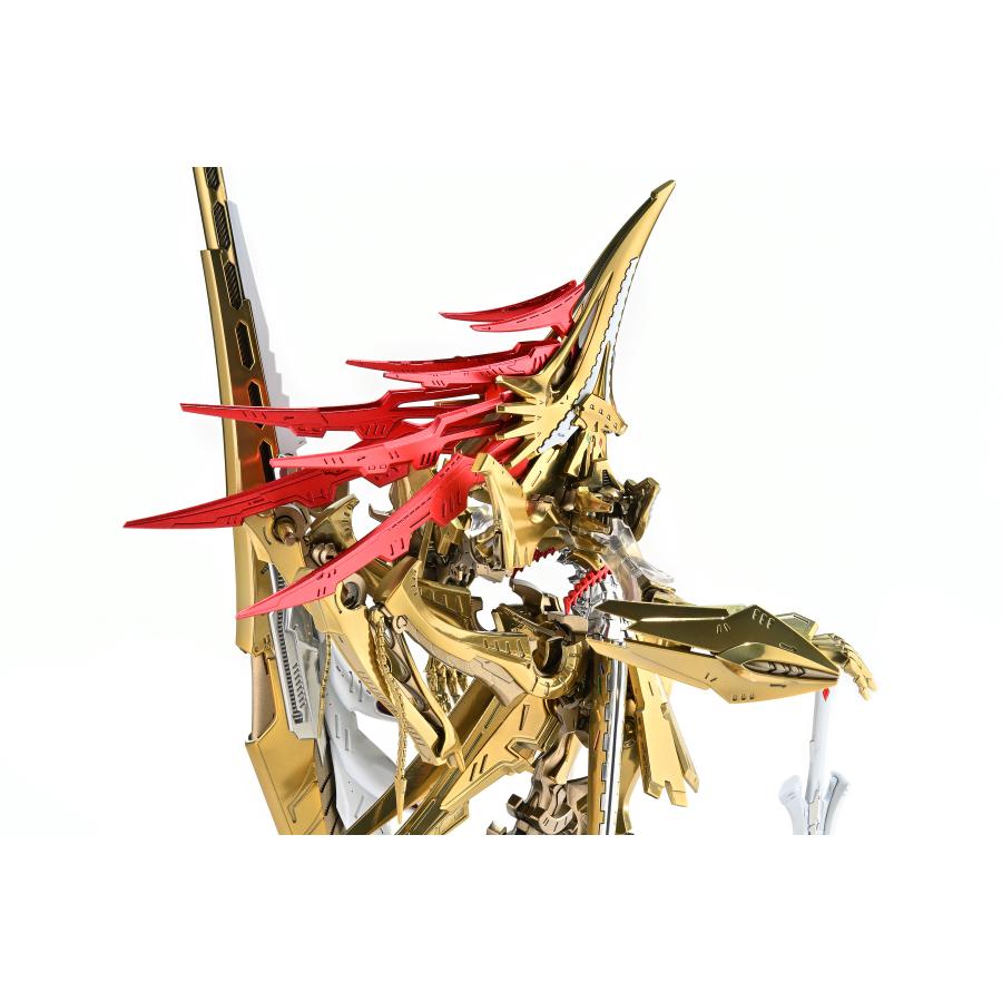 帝騎マグナパレス ザ・ナイト・オブ・ゴールド【金属製ネームプレート付】+ガイアカラー・プレミアムシリーズ「マグナパレス・ゴールド」セット |  | 06