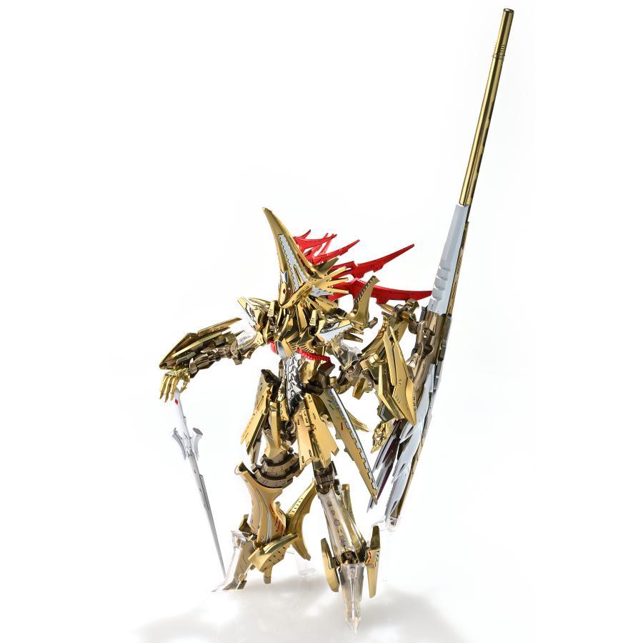 帝騎マグナパレス ザ・ナイト・オブ・ゴールド【金属製ネームプレート付】+ガイアカラー・プレミアムシリーズ「マグナパレス・ゴールド」セット |  | 07