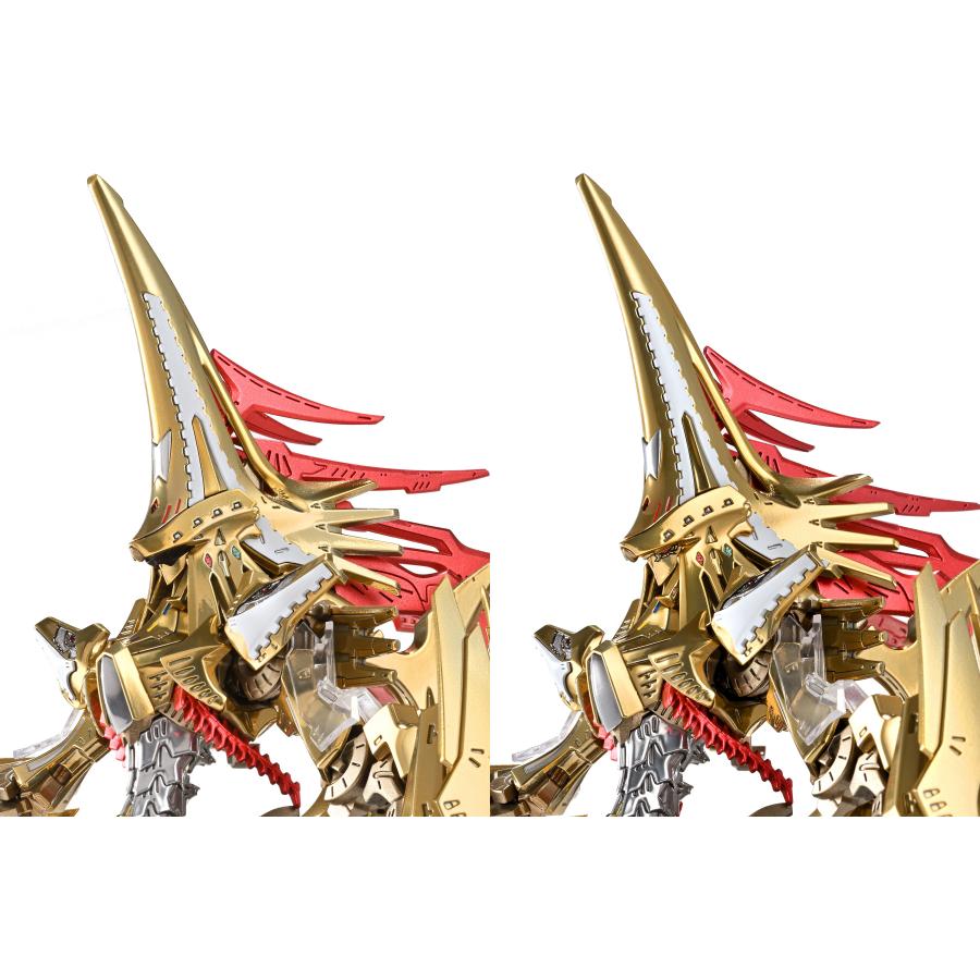 帝騎マグナパレス ザ・ナイト・オブ・ゴールド【金属製ネームプレート付】+ガイアカラー・プレミアムシリーズ「マグナパレス・ゴールド」セット |  | 09