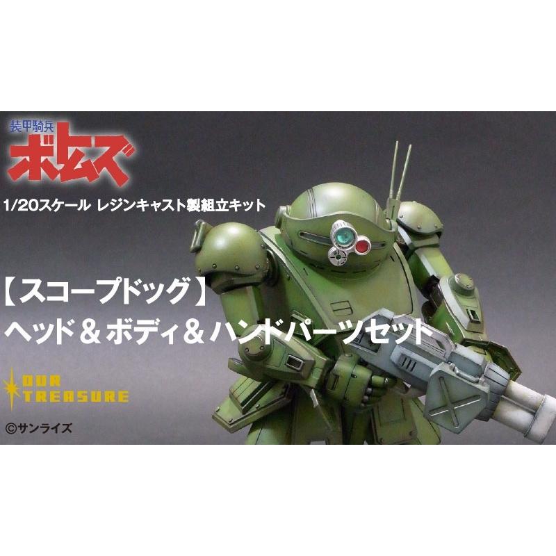 スコープドッグ】ヘッド&ボディ&ハンドパーツセット (2023 スコープドッグ】ヘッド&ボディ&ハンドパーツセット (2023