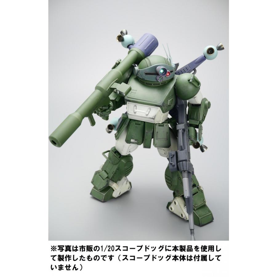 1/20スコープドッグ ヘッドパーツセット : アワートレジャー 1/20スコープドッグ ヘッドパーツセット : アワートレジャー
