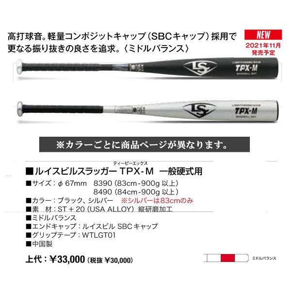 ルイスビルスラッガー 2022ルイスビルスラッガー TPX-M 一般硬式用