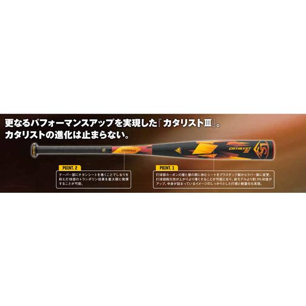 【在庫処分価格】【バットケース同梱版】2022ルイスビルスラッガー カタリスト3TI ソフトボール用(ゴム3号)バット LJGSCTTBB トップバランス JSAゴム ゴム3号 2022ルイスビルスラッガー カタリスト3TI ソフトボール用 バット LJGSCTTBB トップバランス
