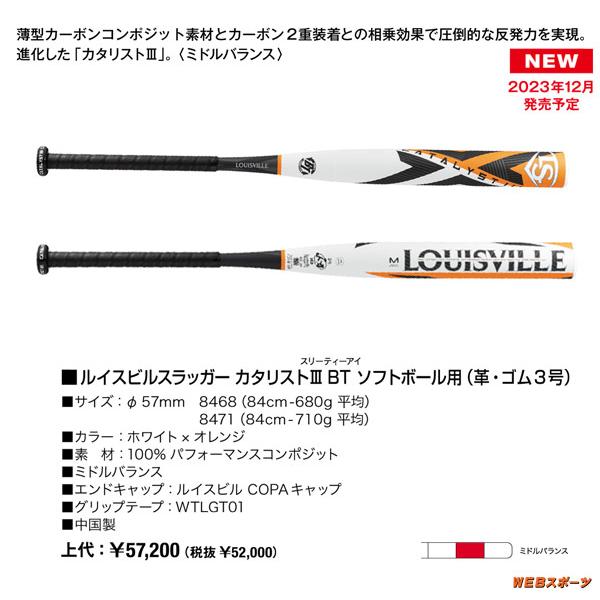 2024ルイスビルスラッガー　カタリスト3 軟式バット 2024ルイスビルスラッガー カタリスト3 軟式バット
