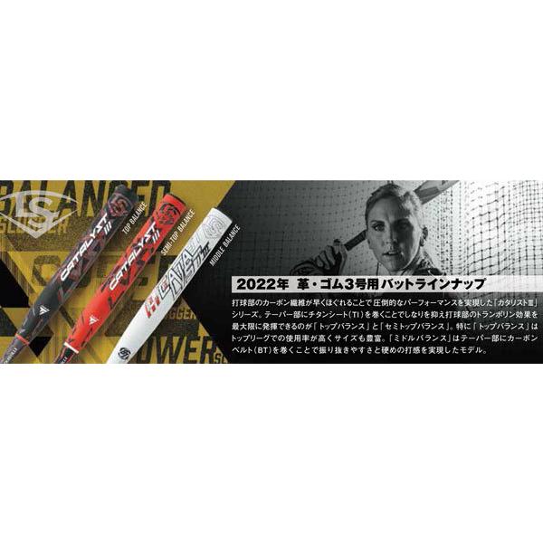 ルイスビルスラッガー 2022ルイスビルスラッガー カタリスト3TI ソフト 