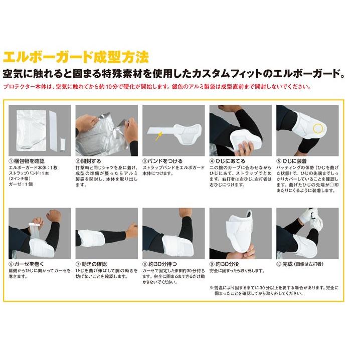 エボシールド カスタムフィット エルボーガード WTV62JP 野球 ソフト