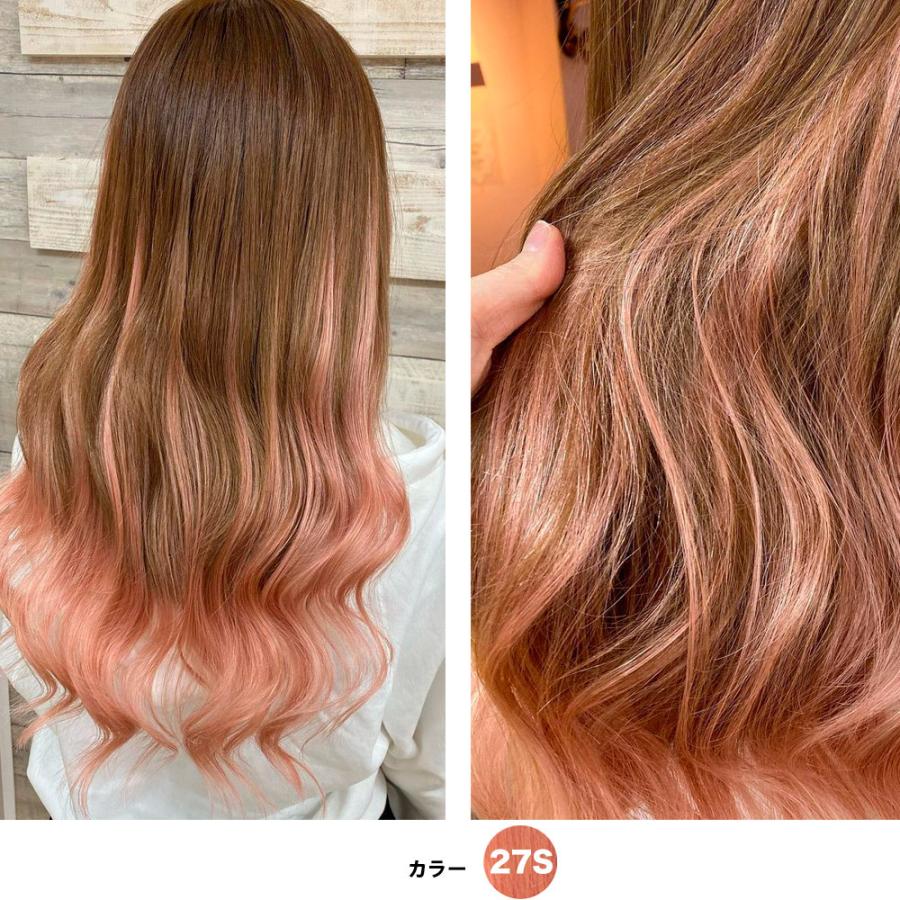 エクステ カラフル シール エクステンション 人毛使用 52cm 40本分 Exs 040 C 渋谷トレンド Yahoo 店 通販 Yahoo ショッピング