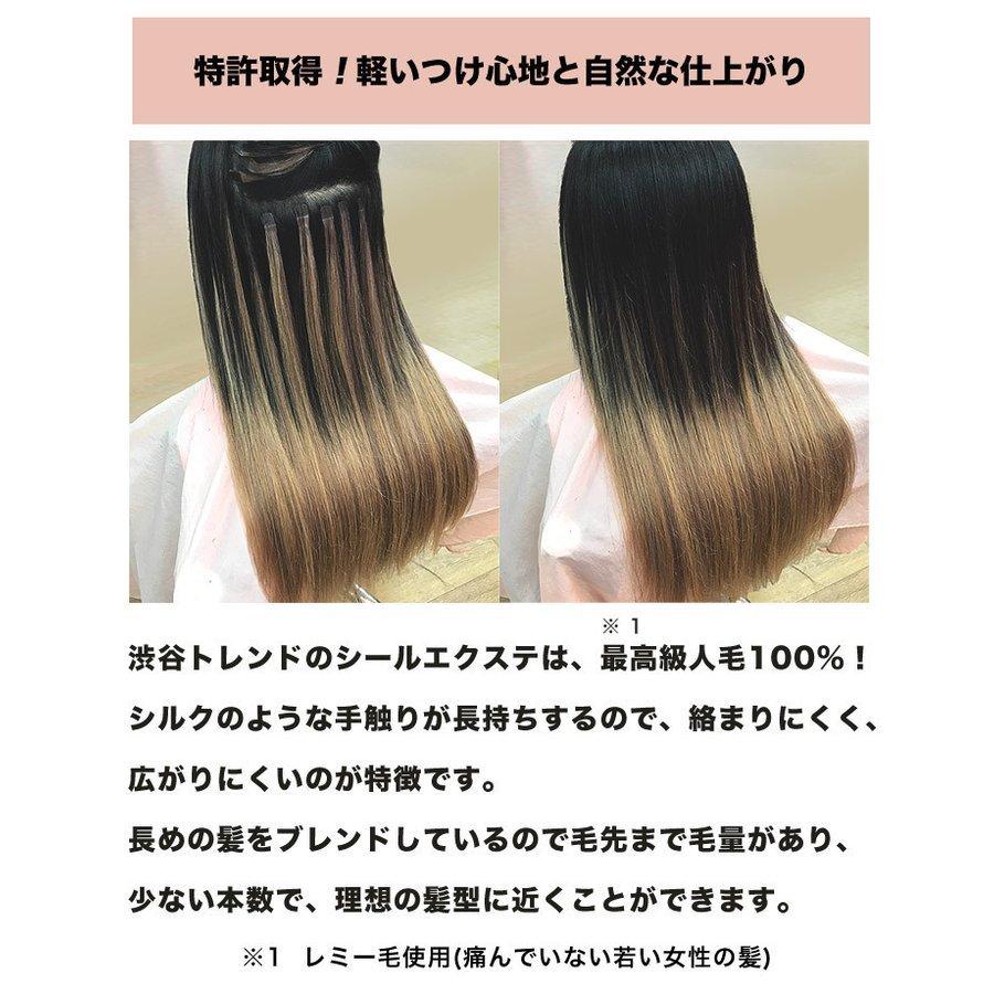 シールエクステ 52cm80本分(160P) へそ上ロング │ 人毛100 シールエクステ 52cm80本分(160P) へそ上ロング │ 人毛100