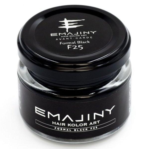 EMAJINY WAX フォーマルブラックヘアカラーワックス（黒）36g /Formal Black hc000002F25渋谷トレンド