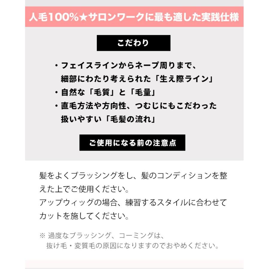 お気にいる アップウィッグ ブラウン ダークブラウン Nbaa 練習用 マネキン 人毛100 ジェニュイン 爆売り Homeofmalones Com