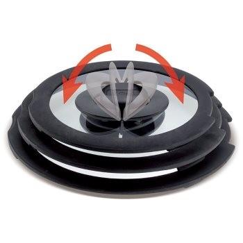 ティファール バタフライ ガラス蓋 22cm T-fal 取っ手の取れるフライパン インジニオ・ネオシリーズ専用 L99364包装不可 交換不可|web-suntop|02