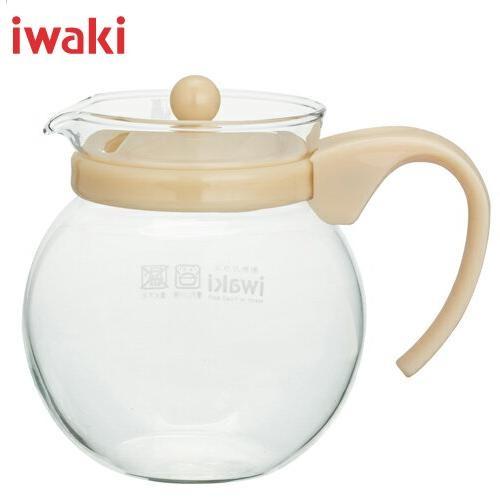 急須 ティーポット ガラス 耐熱 ジャンピングティーポット 640ml ベージュ Kt4 Be Iwaki イワキ 岩城ハウスウェア のり子の部屋 Paypayモール店 通販 Paypayモール