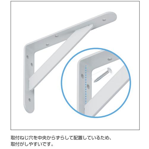 棚受け金物 棚受け金具 重量用 ブラケット L型棚受 E-600(1本入り) : webショップ