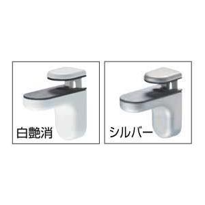 棚受け金具(壁収納)棚ブラケットB型シルバー・つや消し白 : web