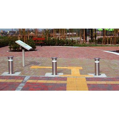 ➐帝金バリカー 車止め上下式 ステンレス製 φ48.6 GLH=700 クサリ1.5M内蔵 バリアフリータイプ 交換用柱のみ 322C 車止めポール帝金バリカー上下式ステンレス製48.6ミリクサリ内蔵型