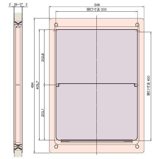 ペット用ドア ペットくぐーる 大サイズ : webショップ TAKIGAWA - 通販