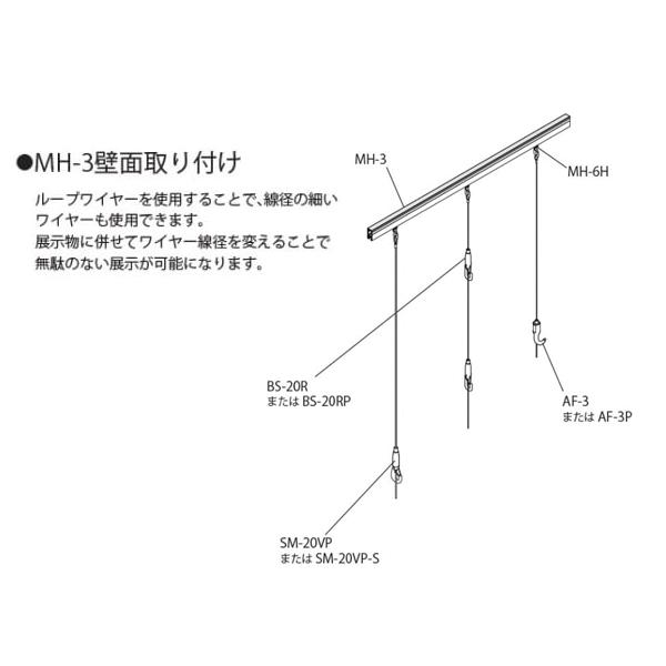 ピクチャーレール MC-6H 荒川技研 8個 MC-6H | 荒川技研工業