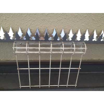 忍び返し(屋外用防犯フェンス) ギザギザハートメッシュフェンス