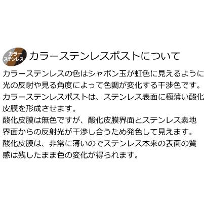 郵便受け箱(小型ポスト) 壁埋め込み/スタンドポール用 #602