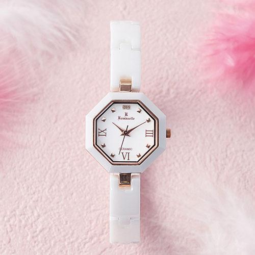 【中古品 】 ロマネッティ セラミック レディースウォッチ K21310815(l-4961136201401) 【X3339576791】(21197円)