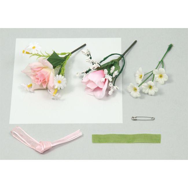 【法人様のみの販売】アーテック コサージュ・ブーケ手作りセット　085044 |  | 01