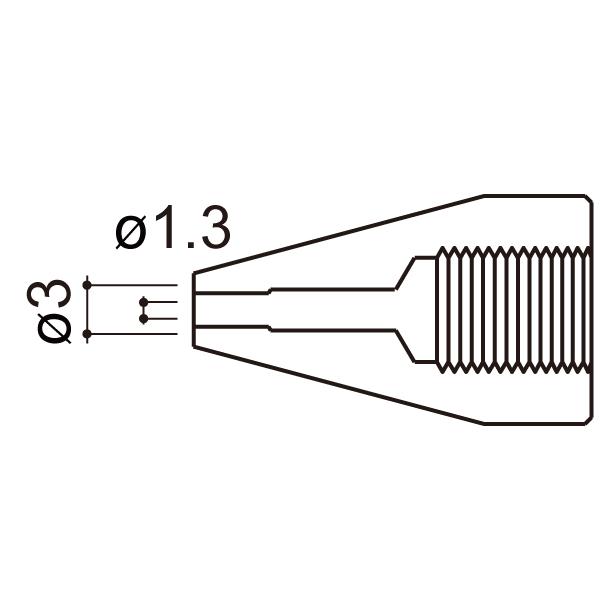 白光 ノズル1.3MM A1501 wgteh8f Amazon.co.jp: 白光(HAKKO) ノズル1.3MM A1501 : DIY・工具・ガーデン