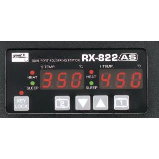 goot 鉛フリーはんだ対応2本接続温調はんだこて RX-822AS