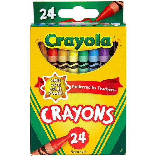 Crayola クレヨラ Crayons 24 クレヨン 24色 523024 : webby shop