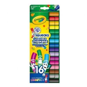 Crayola Ã¯ã¬ã¨ã© Washable Pip Squeaks Markers 16 Ãããã¹ã¯ã¤ã¼ã¯ãã¼ã«ã¼ 16è² 588703 0071662087036 Webby Shop Éè²© Yahoo Ã·ã§ããã³ã°