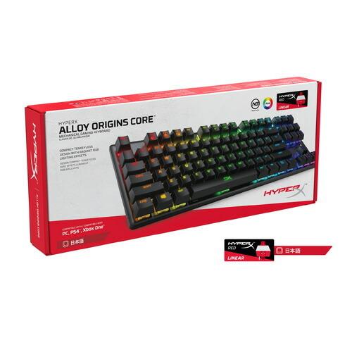 HyperX Alloy Origins Core 日本語配列 メカニカルゲーミング
