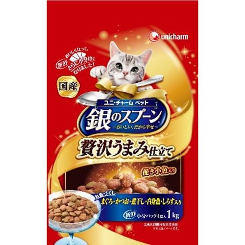 ユニ・チャーム 銀のスプーン 贅沢うまみ仕立て お魚づくし 1.0