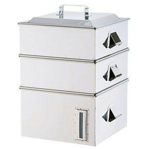 業務用角蒸器 33cm 2段 SA電磁専用業務用角蒸器 2段 33cm : webby shop - 通販 - Yahoo