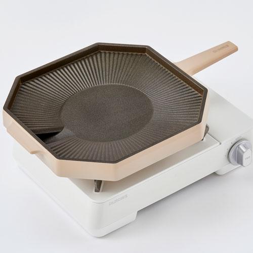 ドクターハウス　パレット　韓国グリルパン28cm 楽天市場】Dr.HOWS ドクターハウス グリルパン 28cm 直火 ガス火