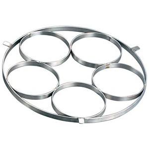 EBM 18-8 ゆで麺鍋用リング Cタイプ φ145×5穴