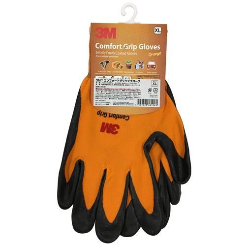 3M スリーエム コンフォートグリップグローブ オレンジ XL GLOVE ORA