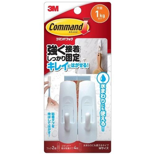 3m スリーエム コマンドフック 水まわりにも使えるタイプ Mサイズ Webby Shop 通販 Yahoo ショッピング