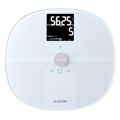 体重計 体組成計 エレコム Wifi デジタル 50g単位 アプリ連動 乗るだけ測定 ホワイト Hcs Wfs01wh Webby Shop 通販 Yahoo ショッピング