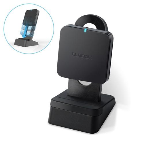 エレコム ELECOM Qi規格対応ワイヤレス充電器 5W コイル可動式 