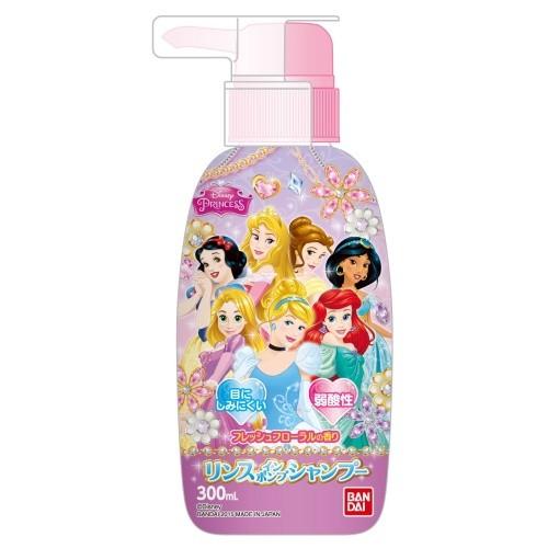 バンダイ Bandai リンスインポンプシャンプー ディズニープリンセス 300ml Webby Shop 通販 Yahoo ショッピング